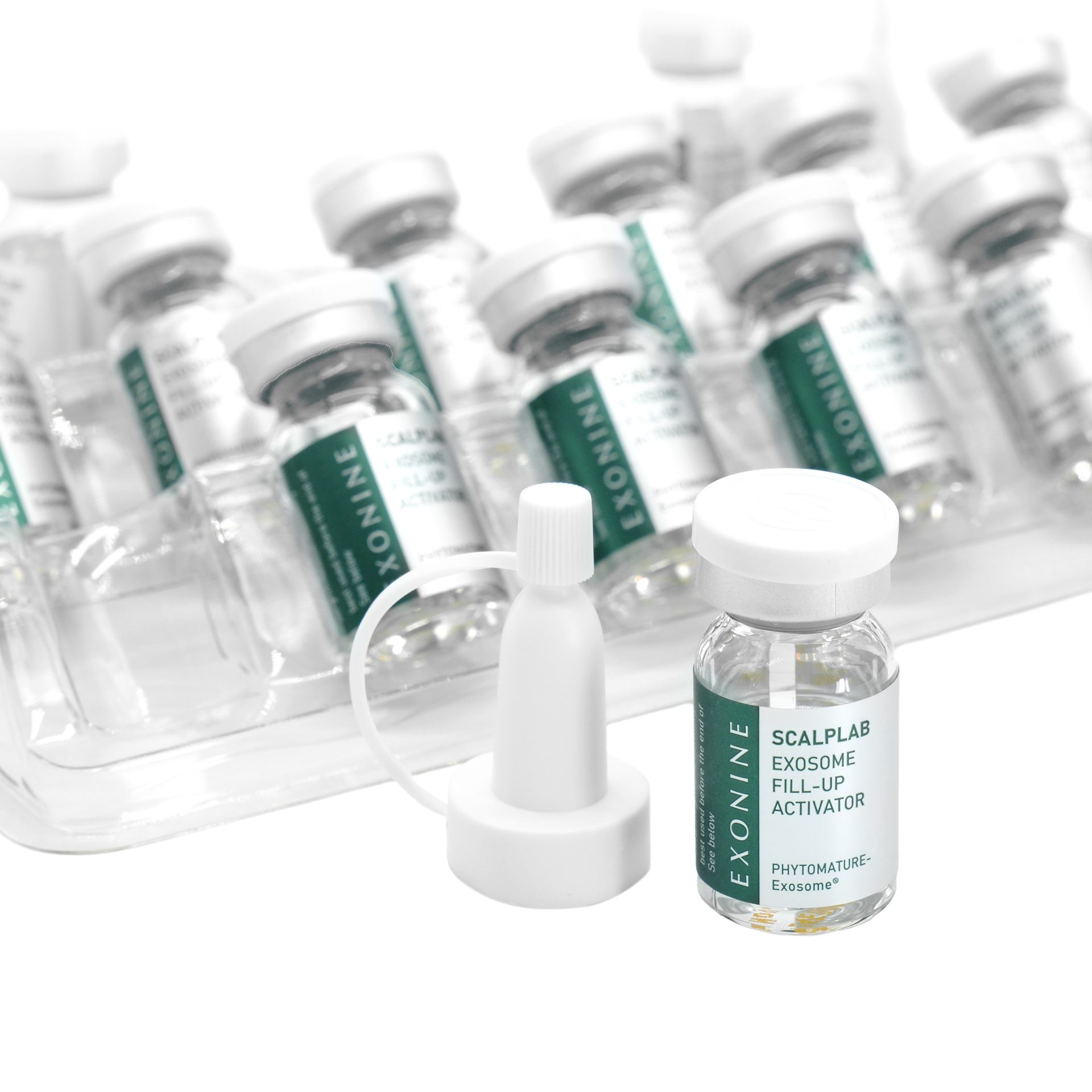 Coffret de 14 ampoules exonine scalplab fill-up activator